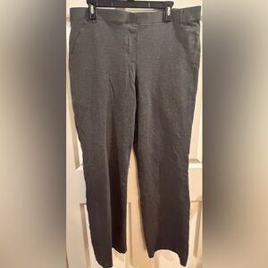 Quince Women's Charcoal Straight-Leg Trousers